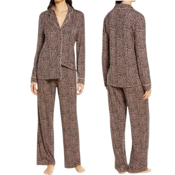 Nordstrom | Animal Print Pajama Set XL - Picture 1 of 11